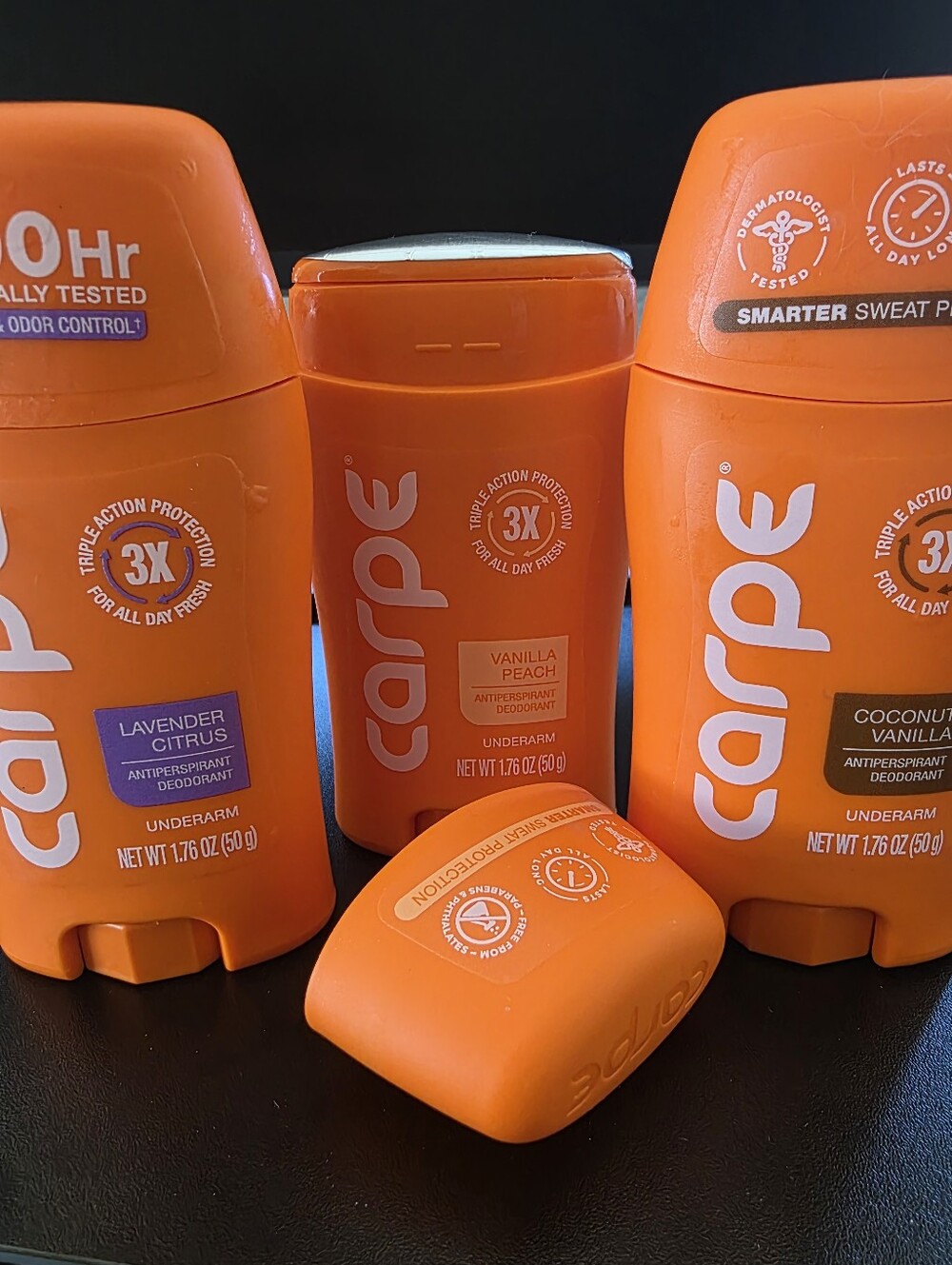 New, Unused Carpe Deodorant